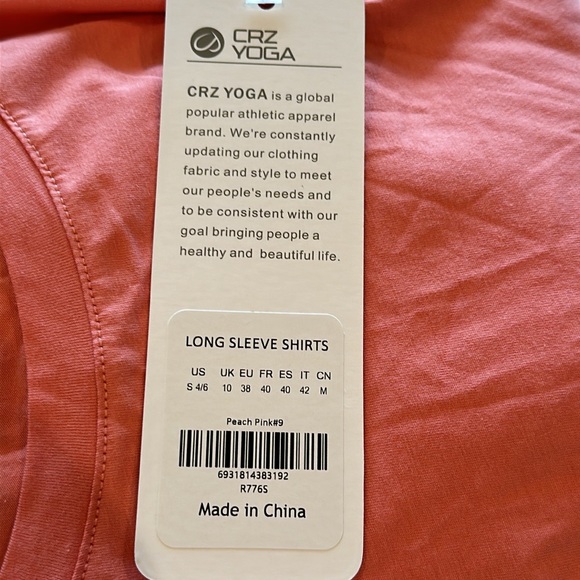 Pima Cotton Workout Long Sleeve - Picture 5 of 5